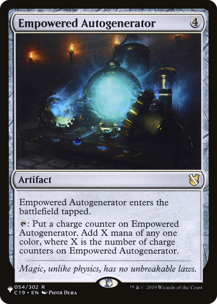Empowered Autogenerator [The List] Magic: The Gathering