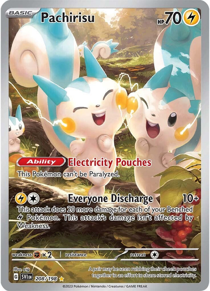 Pachirisu (208/198) [Scarlet & Violet: Base Set] Pokémon