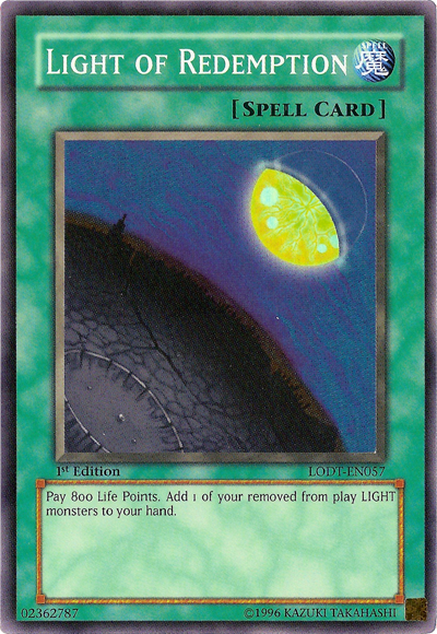 Light of Redemption [LODT-EN057] Super Rare Yu-Gi-Oh!