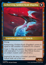 Invasion of Kaladesh // Aetherwing, Golden-Scale Flagship [March of the Machine] Magic: The Gathering