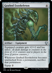 Grafted Exoskeleton [Phyrexia: All Will Be One Commander] Magic: The Gathering