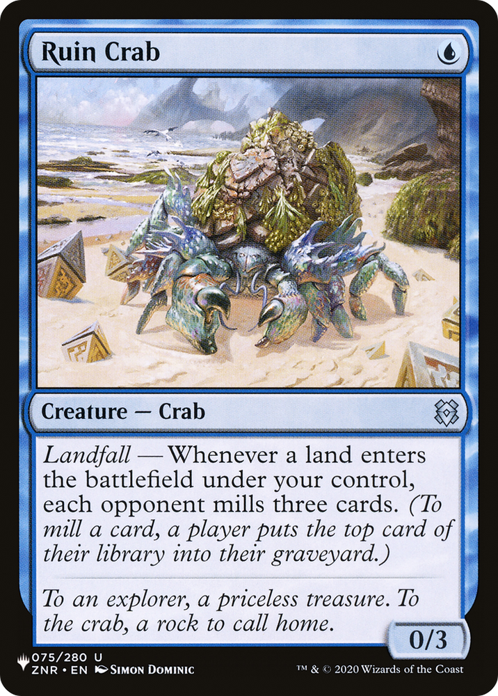 Ruin Crab [The List] Magic: The Gathering