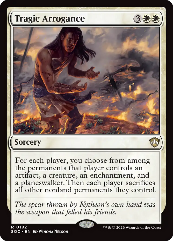 Tragic Arrogance [Secrets of Strixhaven Commander] Magic: The Gathering