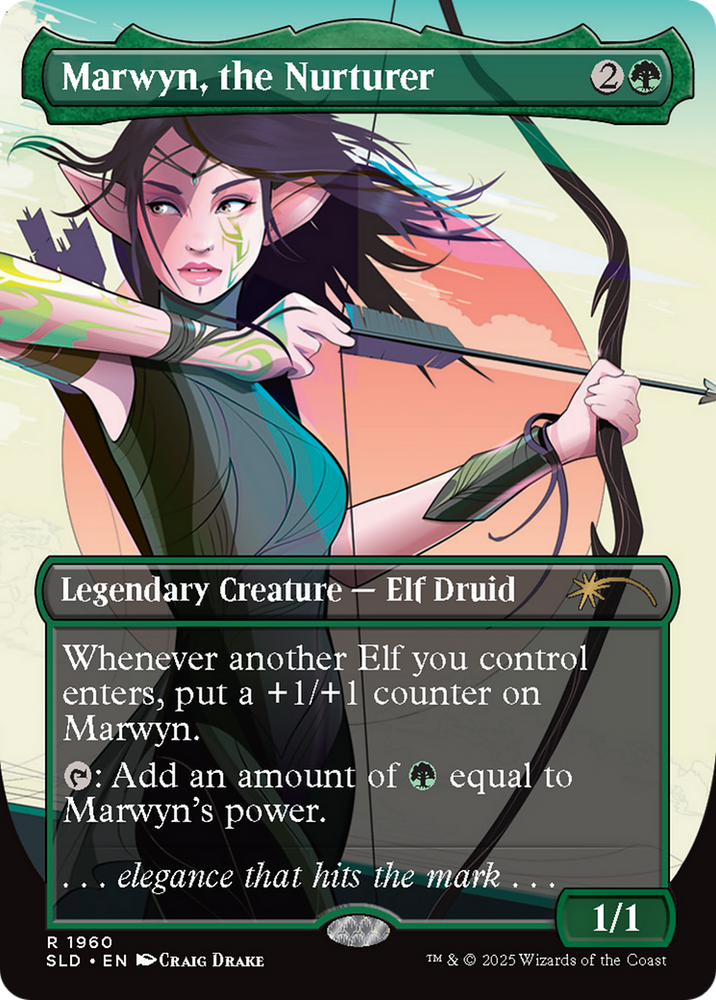 Marwyn, the Nurturer [Secret Lair Drop Series] Magic: The Gathering