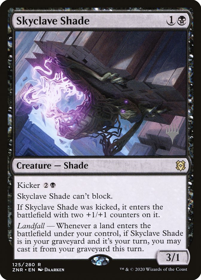 Skyclave Shade (Promo Pack) [Zendikar Rising Promos] Magic: The Gathering