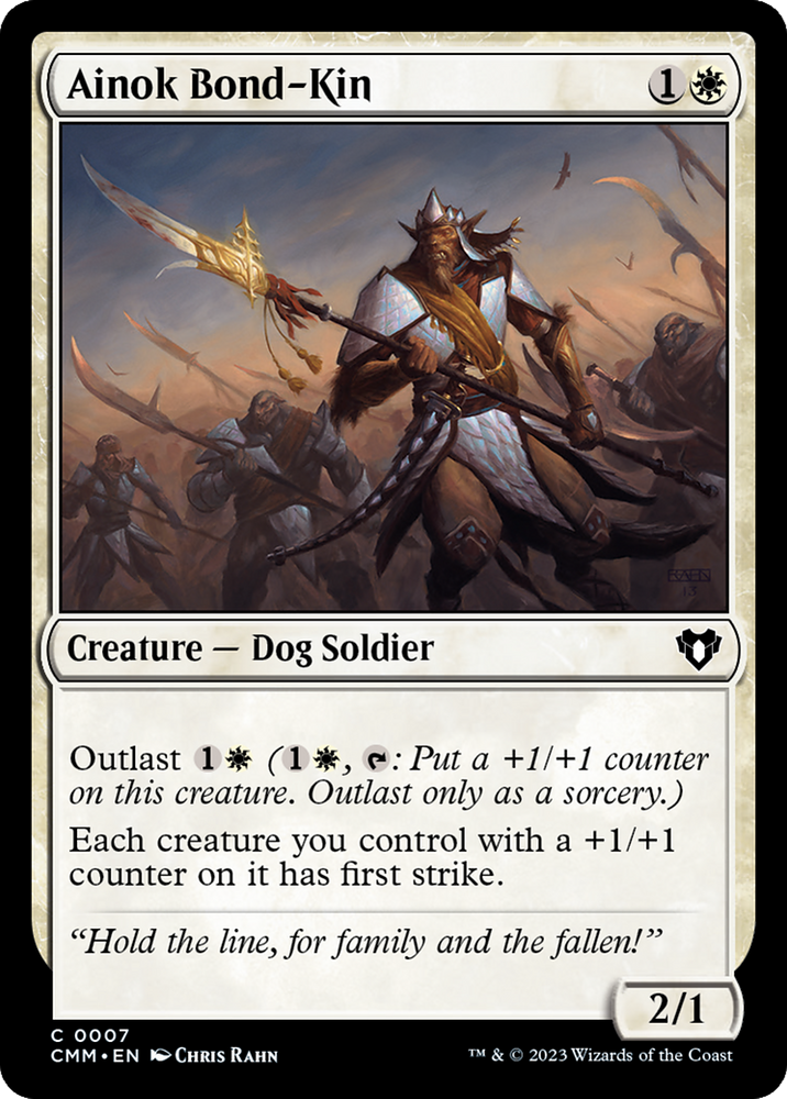 Ainok Bond-Kin [Commander Masters] Magic: The Gathering