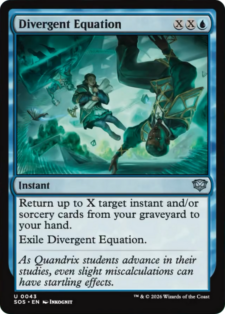Divergent Equation [Secrets of Strixhaven] Magic: The Gathering