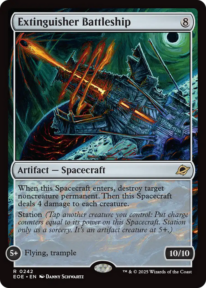 Extinguisher Battleship [Edge of Eternities] Magic: The Gathering