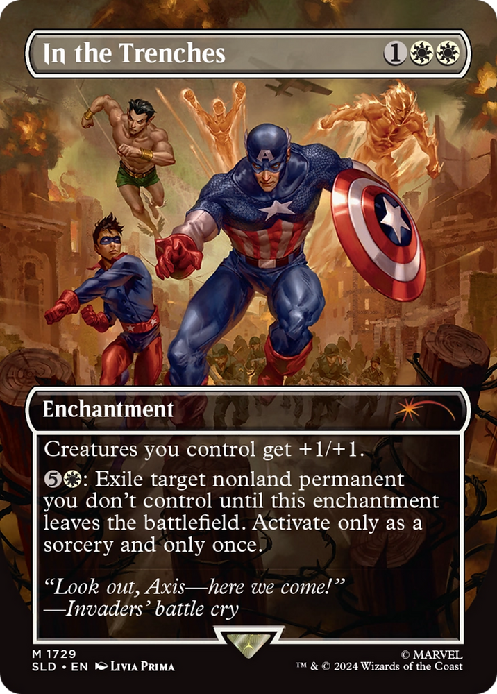 In the Trenches [Secret Lair Drop Series] Magic: The Gathering