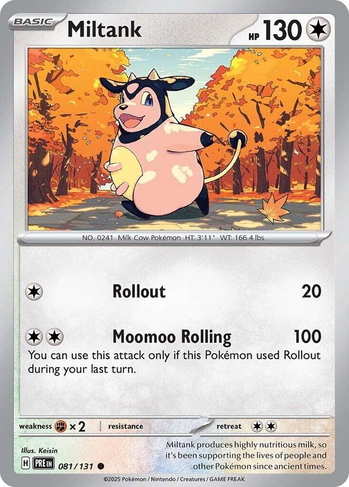 Miltank (081/131) [Scarlet & Violet: Prismatic Evolutions] Pokémon