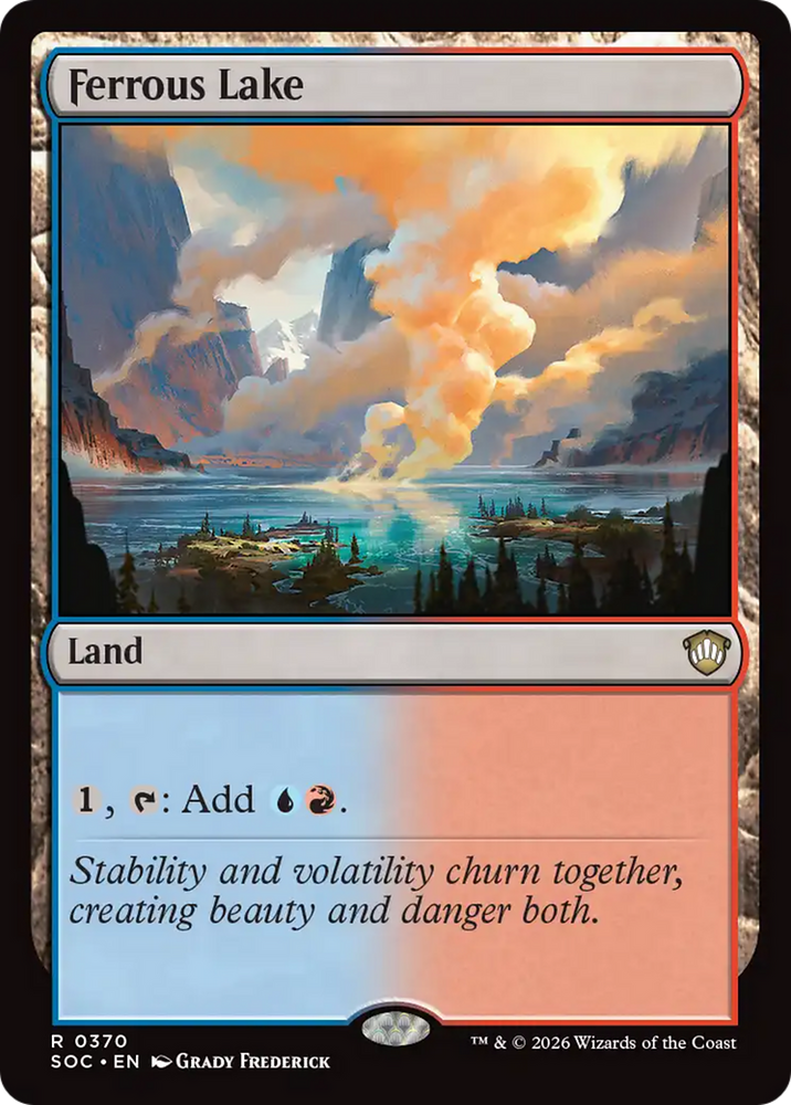 Ferrous Lake [Secrets of Strixhaven Commander] Magic: The Gathering
