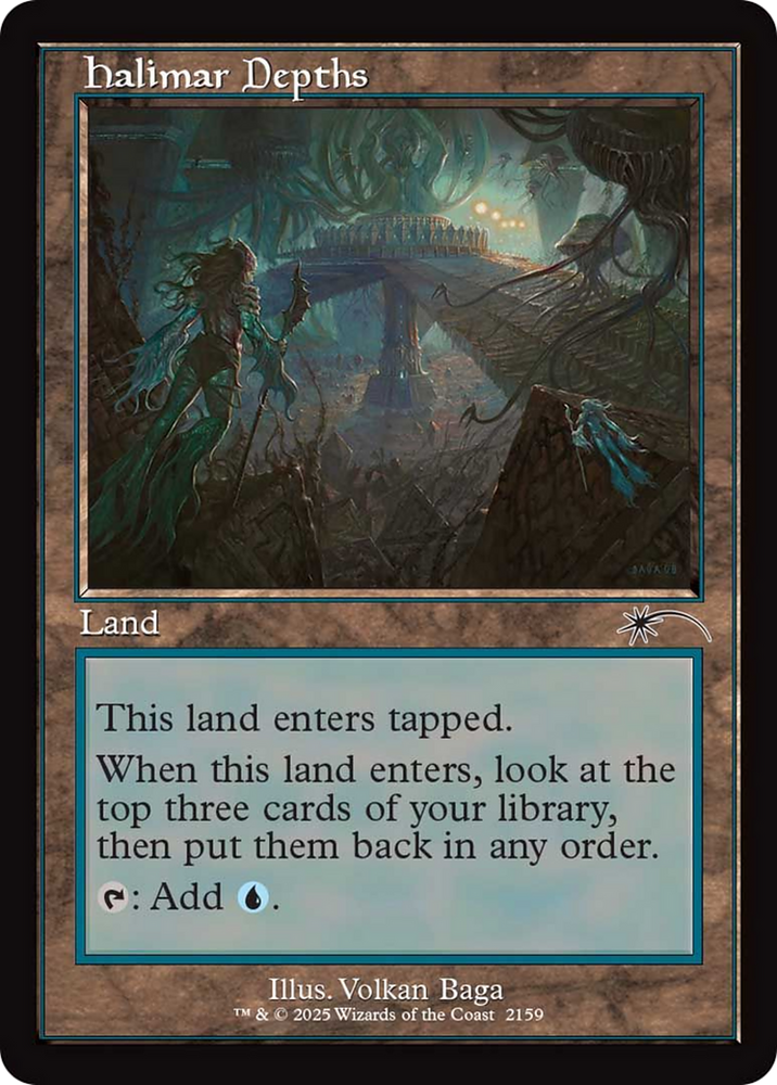 Halimar Depths (Retro Frame) [Secret Lair Drop Series] Magic: The Gathering