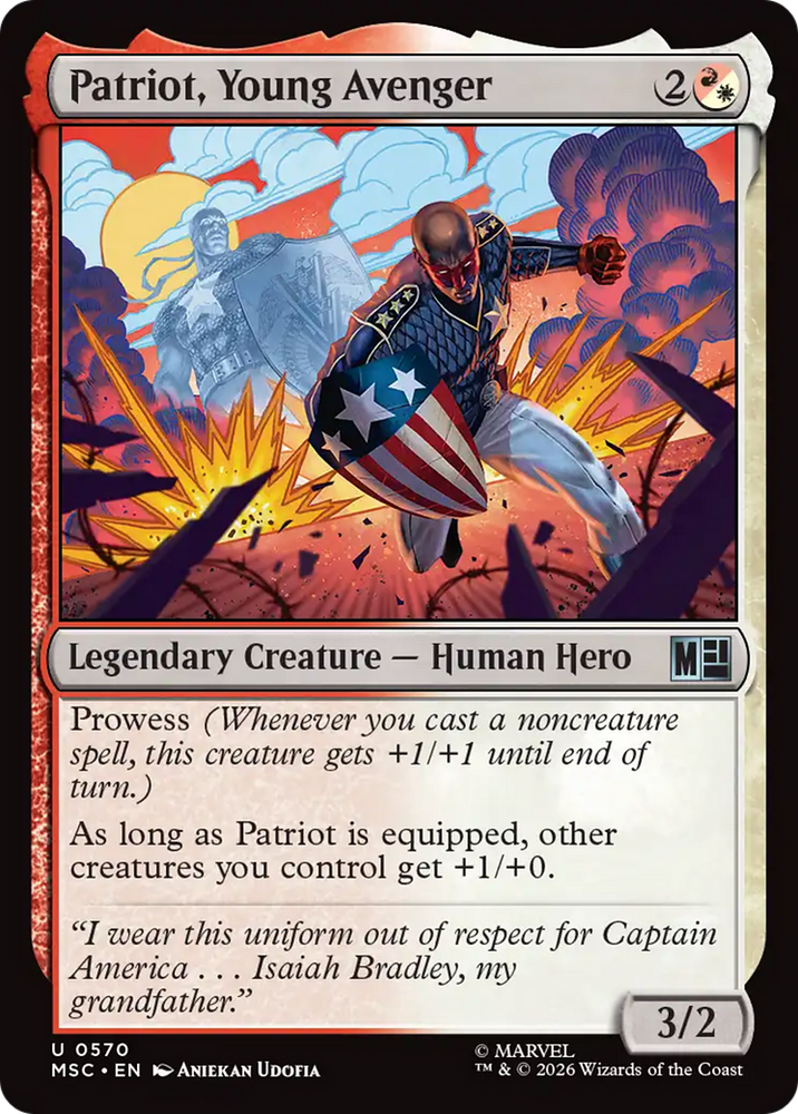 Patriot, Young Avenger [Marvel Super Heroes] Magic: The Gathering