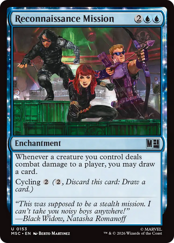Reconnaissance Mission [Marvel Super Heroes Commander] Magic: The Gathering