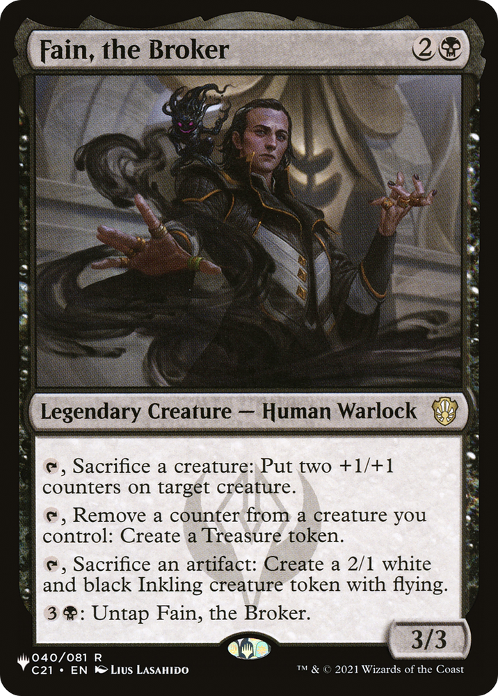 Fain, the Broker [The List] Magic: The Gathering