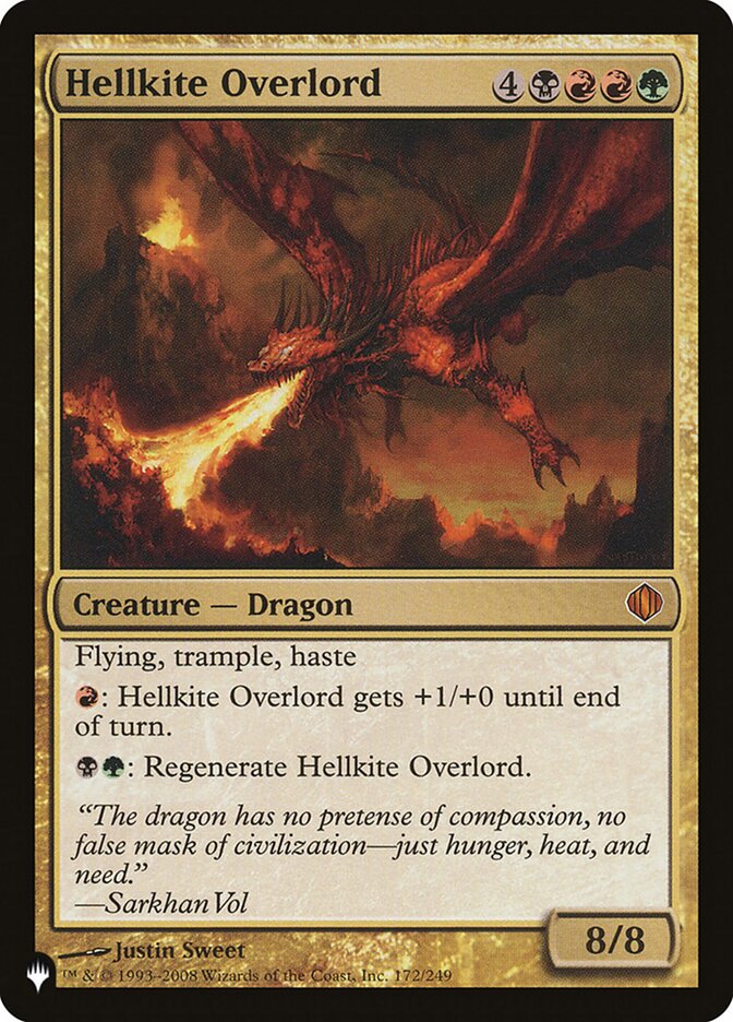 Hellkite Overlord [The List] Magic: The Gathering