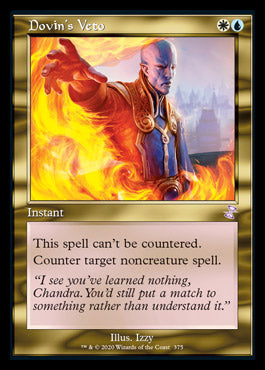 Dovin's Veto (Timeshifted) [Time Spiral Remastered] Magic: The Gathering