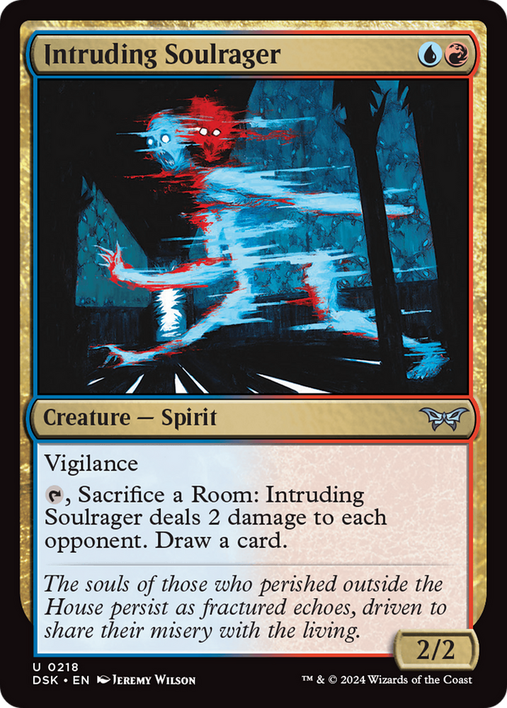 Intruding Soulrager [Duskmourn: House of Horror] Magic: The Gathering
