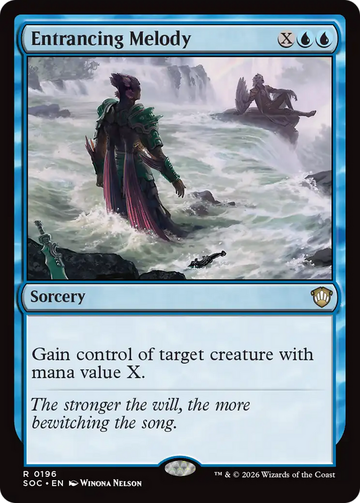 Entrancing Melody [Secrets of Strixhaven Commander] Magic: The Gathering
