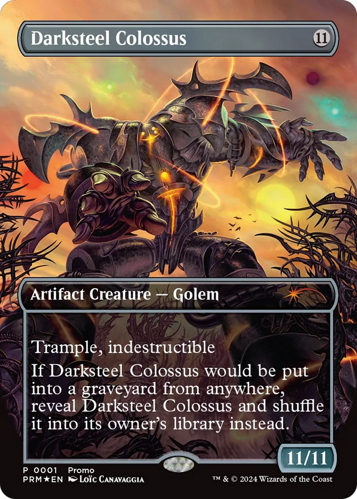 Darksteel Colossus [Wizards Play Network 2024] Magic: The Gathering