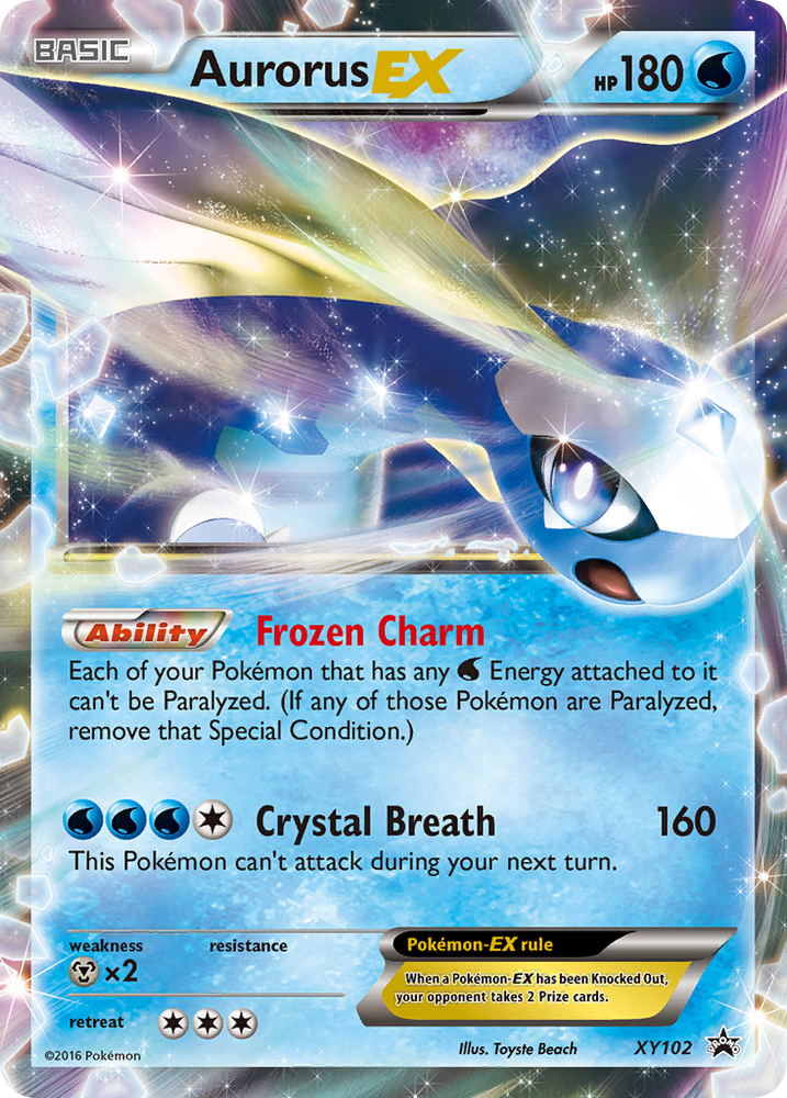 Aurorus EX (XY102) [XY: Black Star Promos] Pokémon