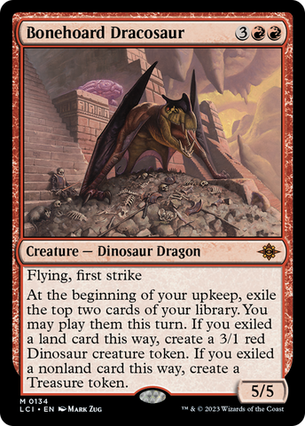 Bonehoard Dracosaur [The Lost Caverns of Ixalan] Magic: The Gathering