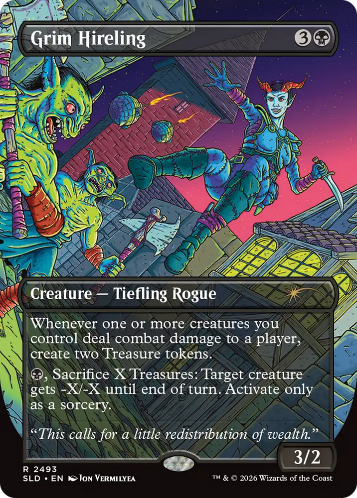 Grim Hireling [Secret Lair Drop Series] Magic: The Gathering
