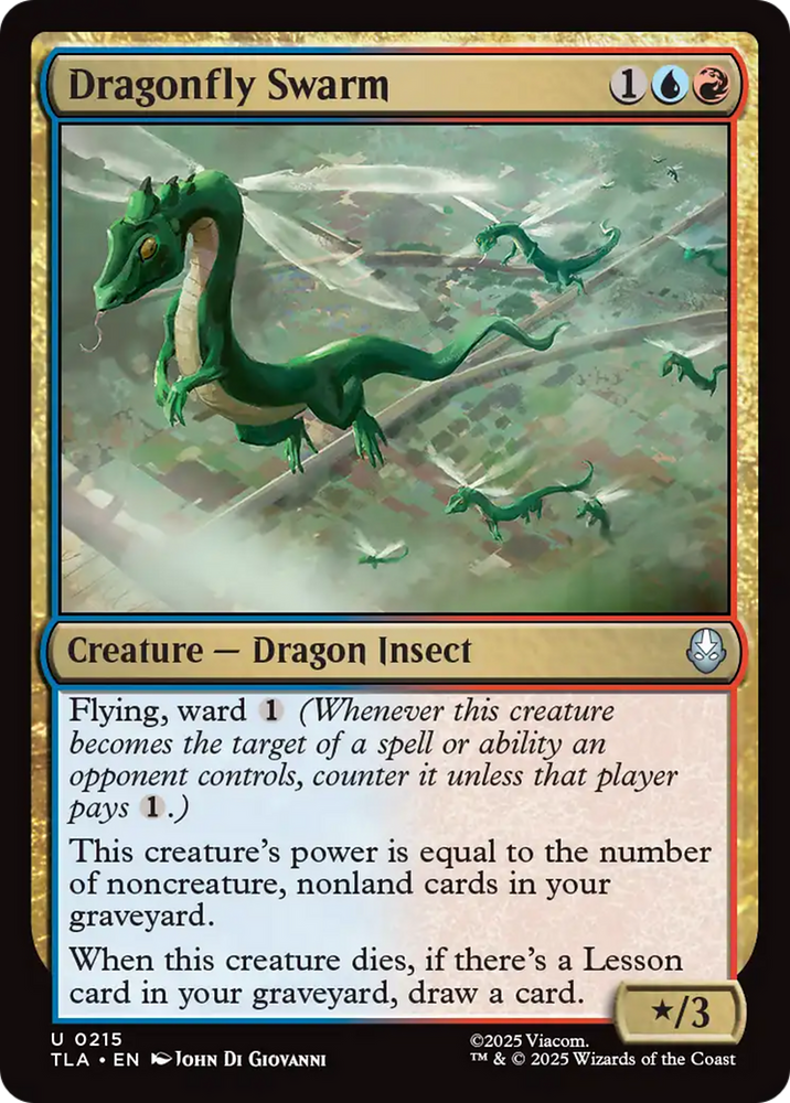 Dragonfly Swarm [Avatar: The Last Airbender] Magic: The Gathering