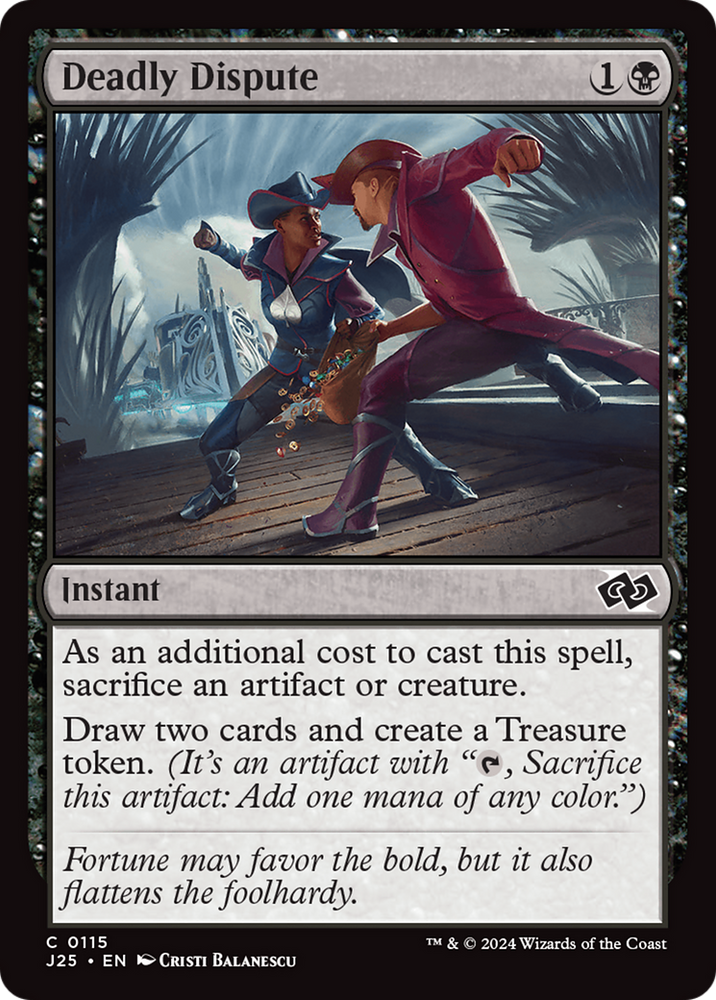 Deadly Dispute [Foundations Jumpstart] Magic: The Gathering