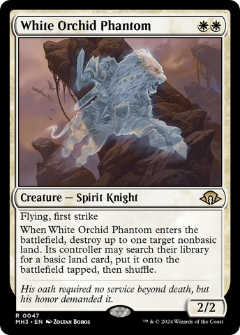 White Orchid Phantom [Modern Horizons 3] Magic: The Gathering