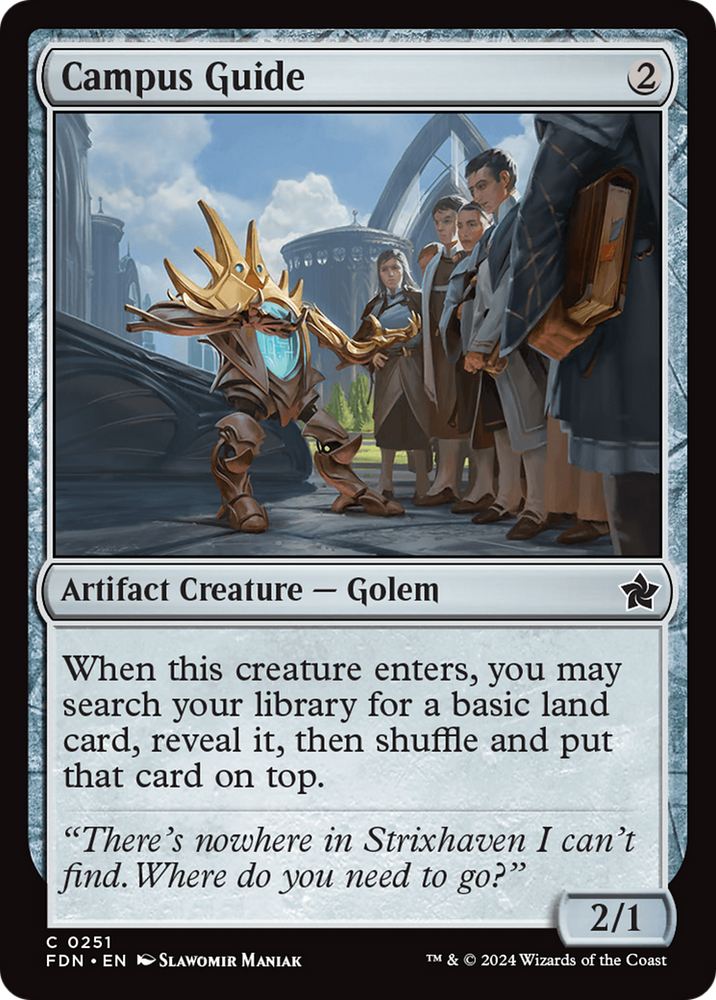 Campus Guide [Foundations] Magic: The Gathering