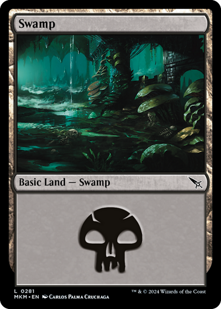 Swamp (0281) [Murders at Karlov Manor] Magic: The Gathering