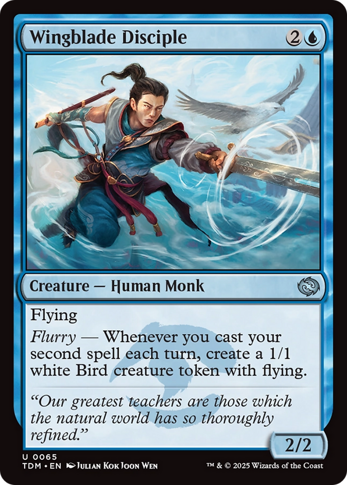 Wingblade Disciple [Tarkir: Dragonstorm] Magic: The Gathering