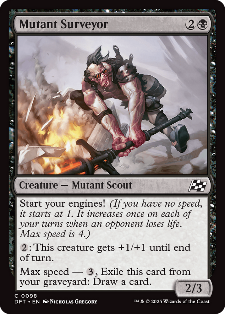 Mutant Surveyor [Aetherdrift] Magic: The Gathering