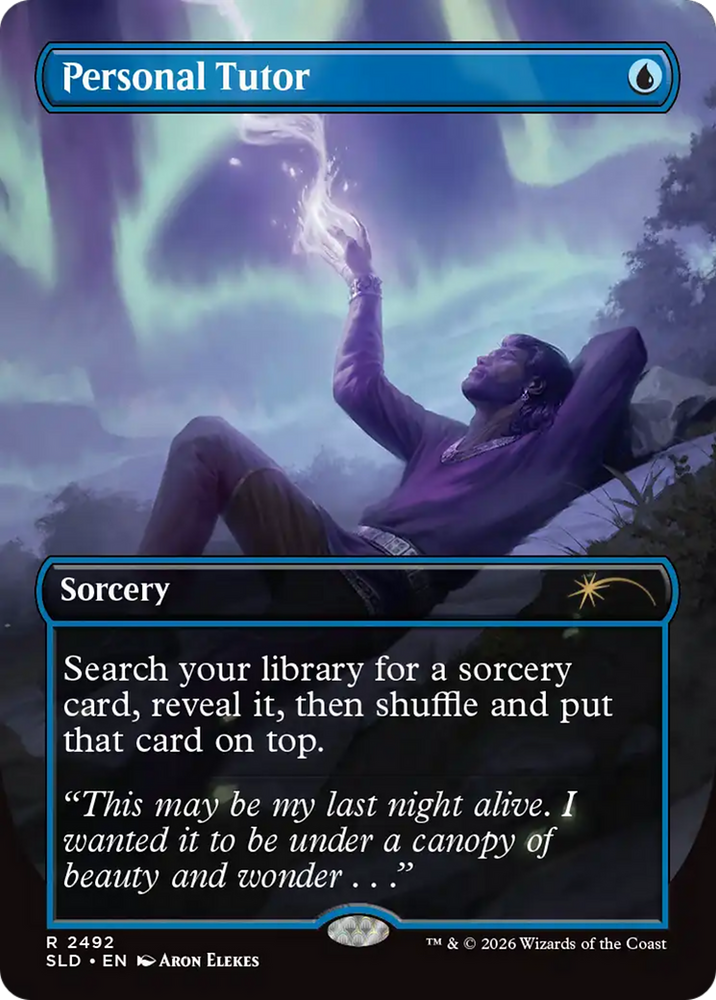 Personal Tutor [Secret Lair Drop Series] Magic: The Gathering