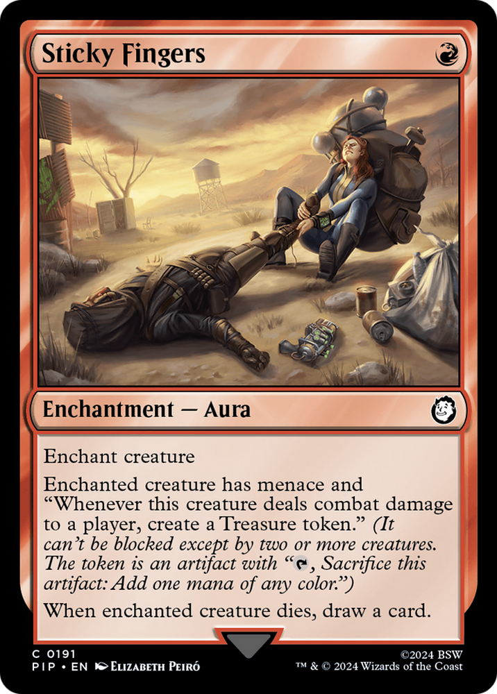 Sticky Fingers [Fallout] Magic: The Gathering