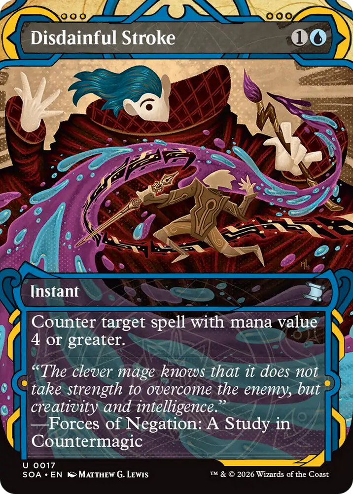 Disdainful Stroke [Secrets of Strixhaven: Mystical Archive] Magic: The Gathering