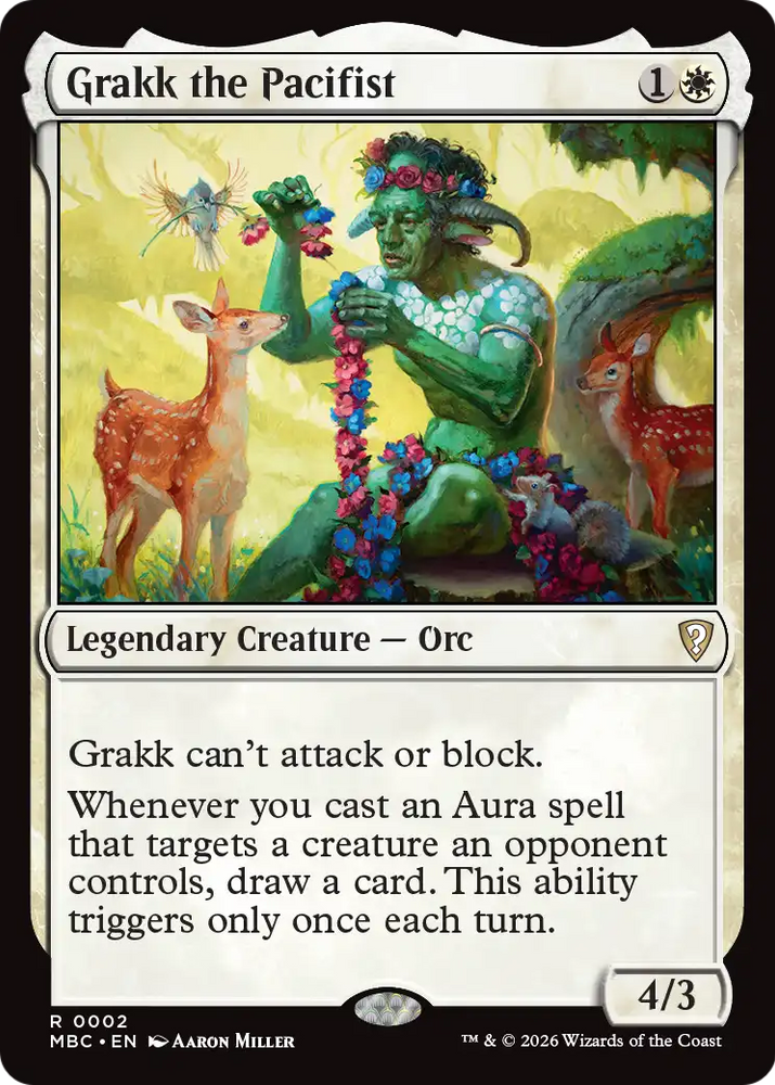 Grakk the Pacifist [Mystery Booster: Commander Edition] Magic: The Gathering