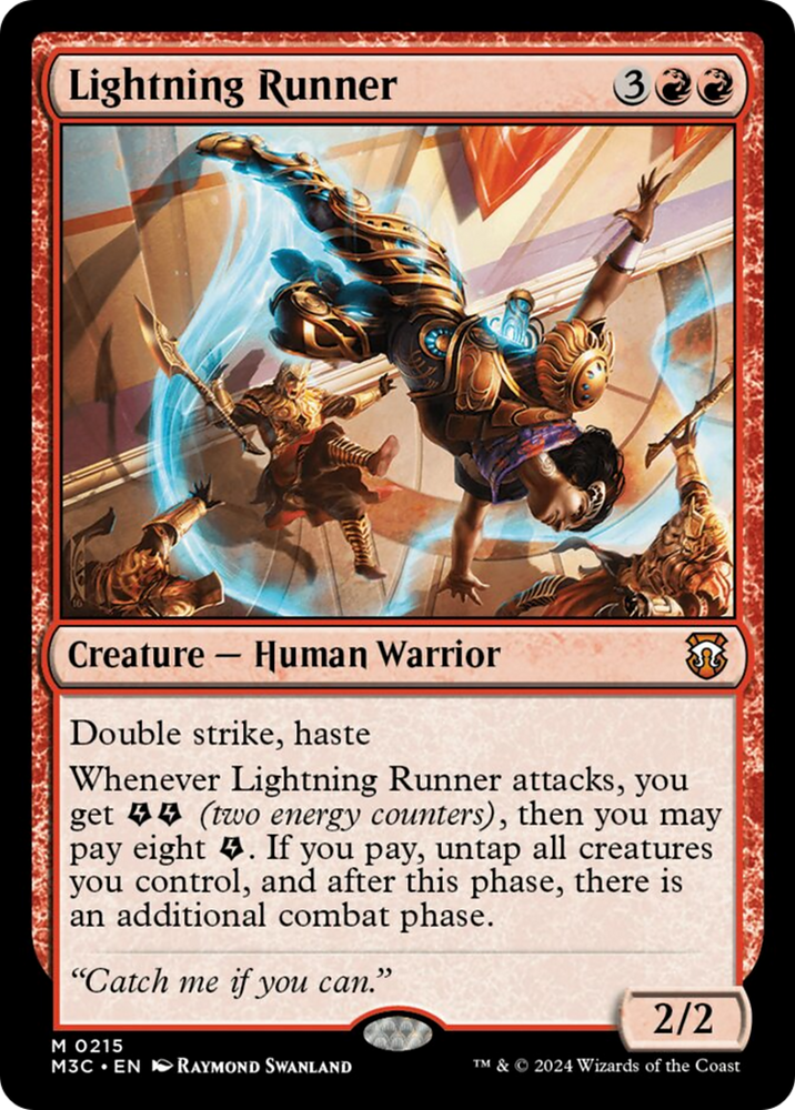 Lightning Runner [Modern Horizons 3 Commander] Magic: The Gathering
