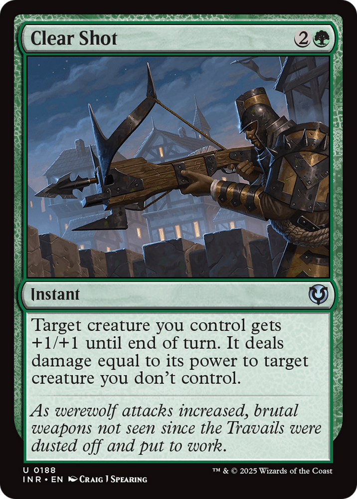 Clear Shot [Innistrad Remastered] Magic: The Gathering