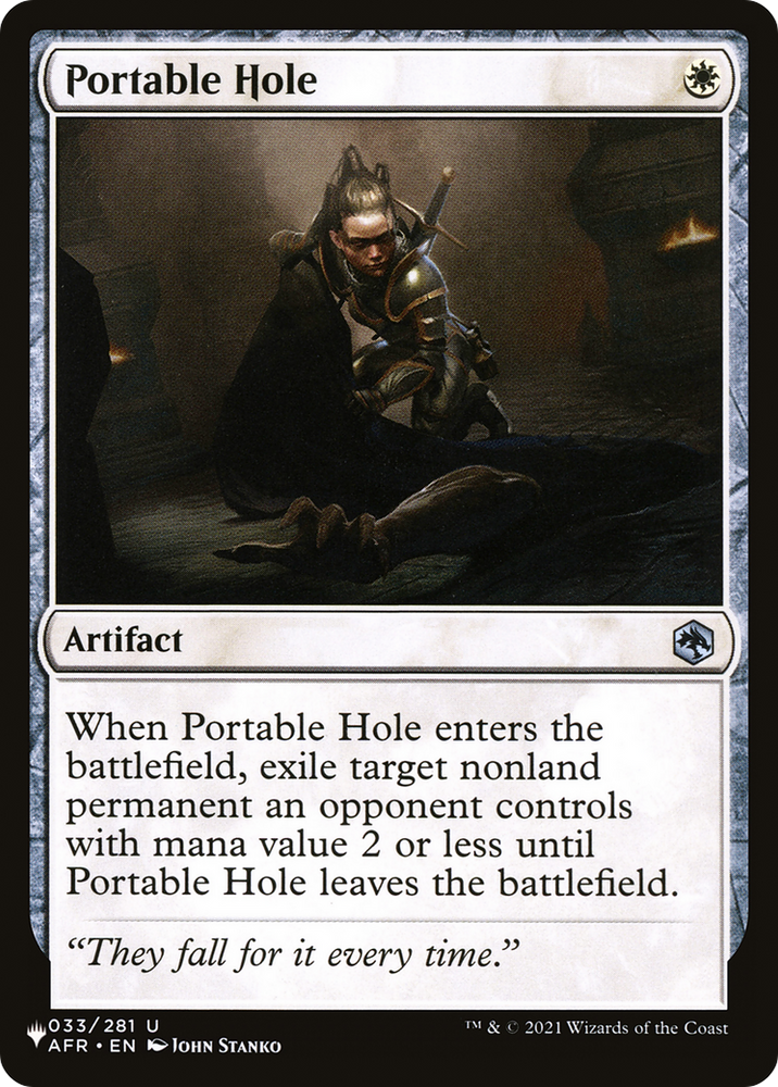 Portable Hole [The List] Magic: The Gathering