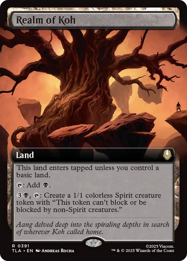 Realm of Koh (Extended Art) [Avatar: The Last Airbender] Magic: The Gathering