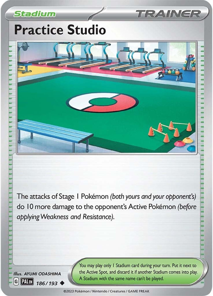 Practice Studio (186/193) [Scarlet & Violet: Paldea Evolved] Pokémon