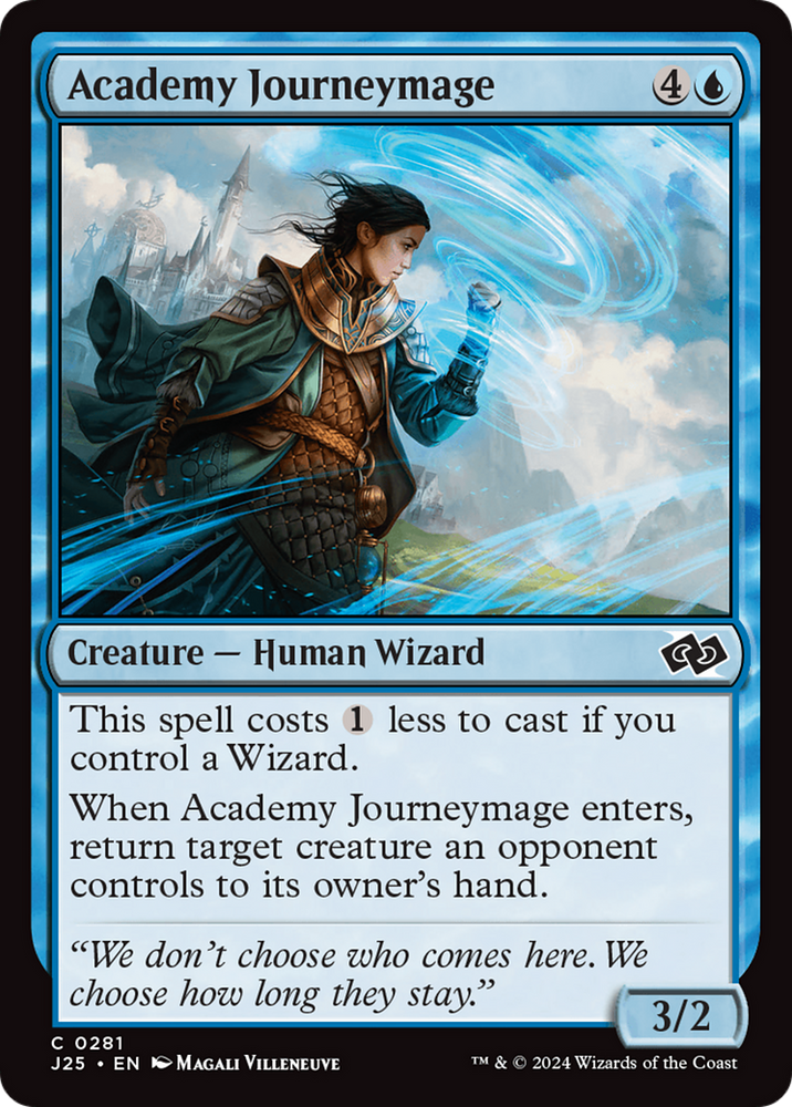 Academy Journeymage [Foundations Jumpstart] Magic: The Gathering