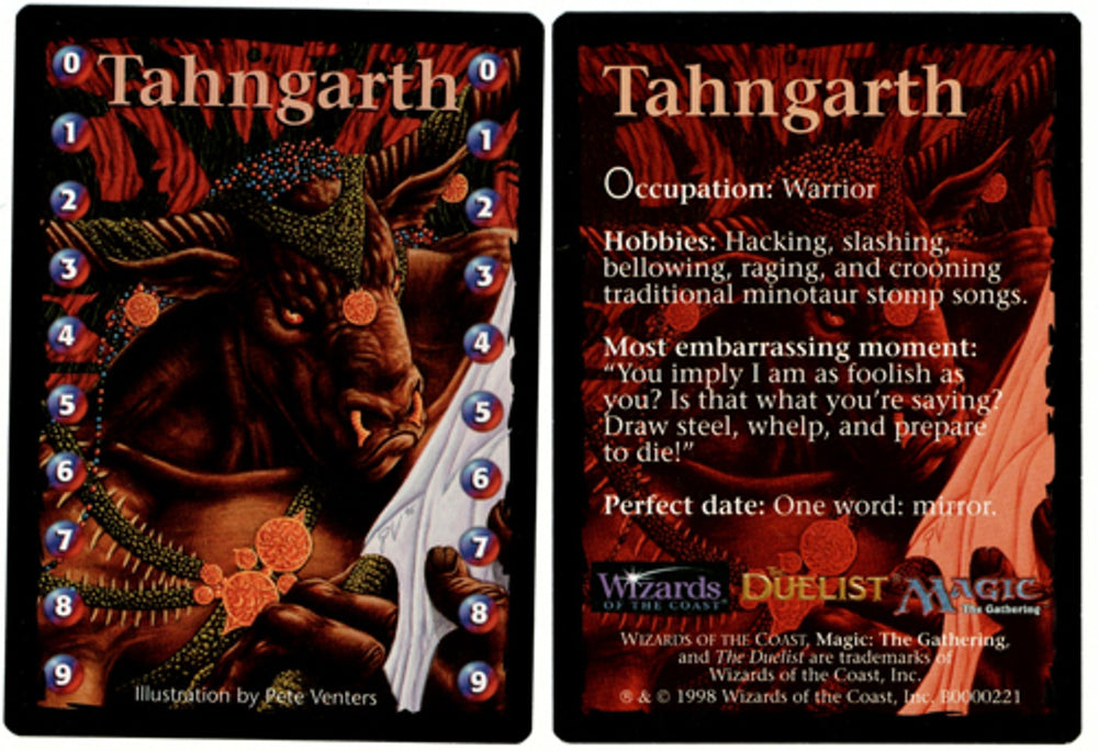 Tahngarth Life Counter Token [Media Promos] Magic: The Gathering
