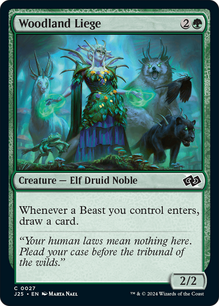 Woodland Liege [Foundations Jumpstart] Magic: The Gathering