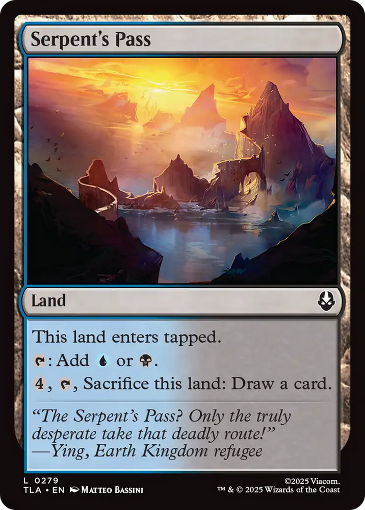 Serpent's Pass [Avatar: The Last Airbender] Magic: The Gathering
