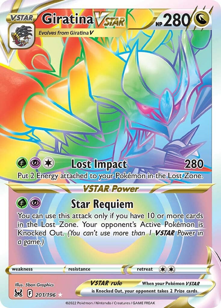 Giratina VSTAR (201/196) [Sword & Shield: Lost Origin] Pokémon