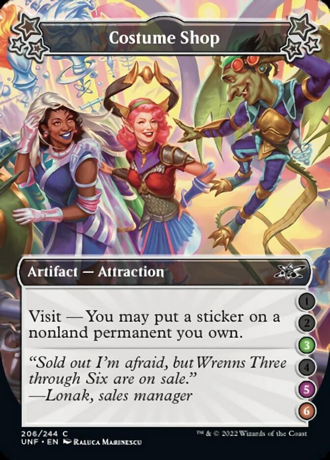 Costume Shop (3-5-6) [Unfinity] Magic: The Gathering
