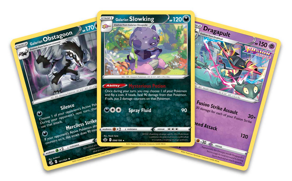Knock Out Collection (Galarian Slowking, Galarian Obstagoon and Dragapult) Pokémon